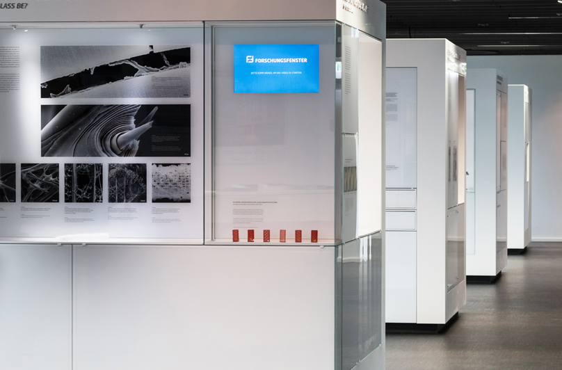 Anordnung der Ausstellungsmodule