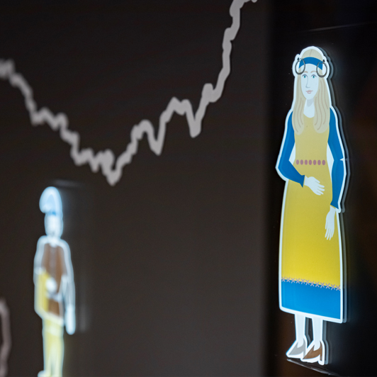 Detail - Ausstellungsgrafik