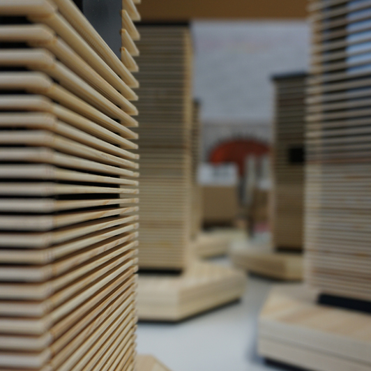 Fertige Modelle, Detail Lamellen