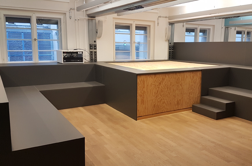 Verkleidung des Open Space