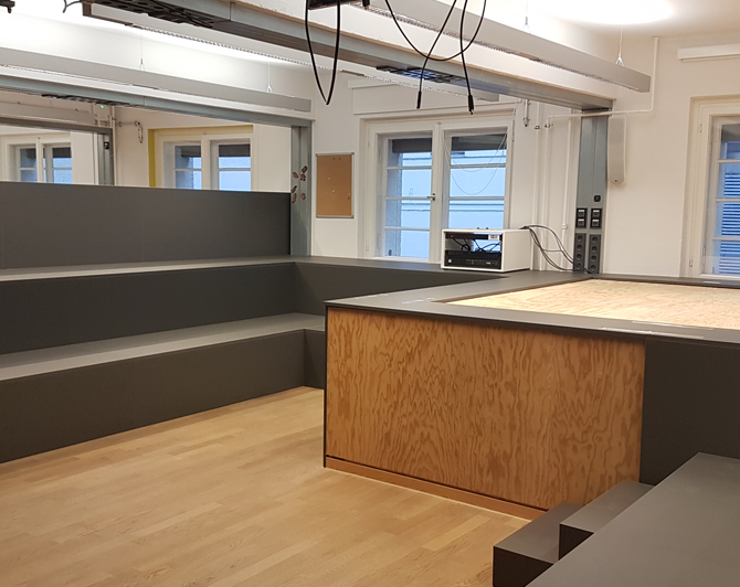 Aufbau des open Space