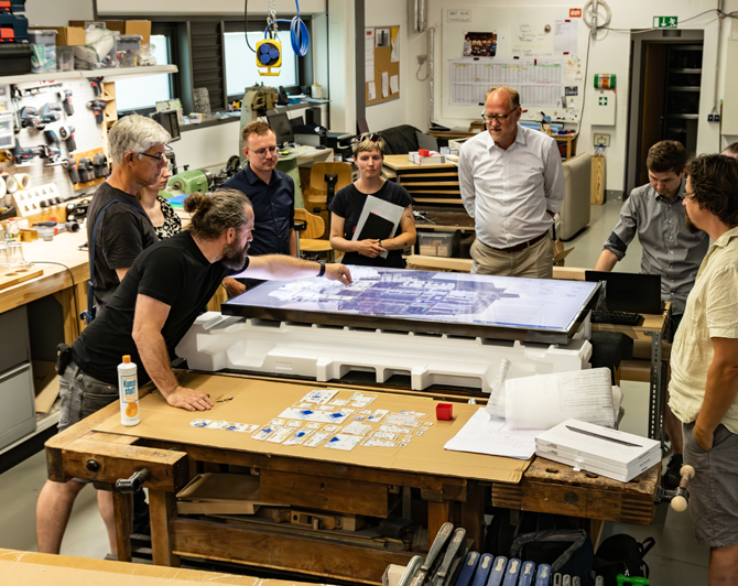 Präsentieren und Testen der Umsetzungsídee