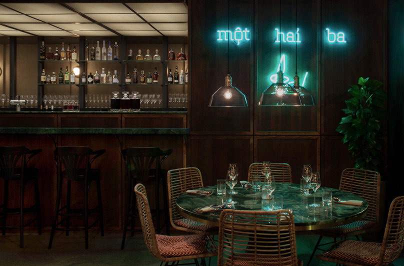 Restaurant 1000° - Innenraum Bar